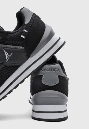 Tenis Lifestyle Nautica Helm Negro