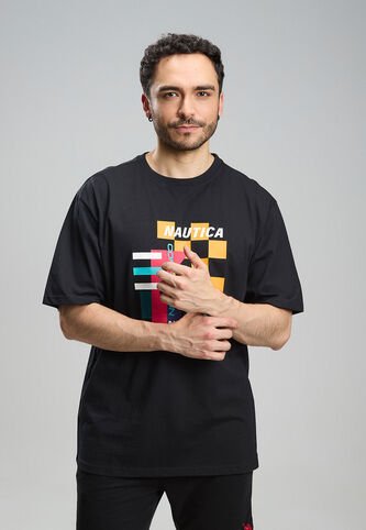 Camiseta NAUTICA Negro Nautica