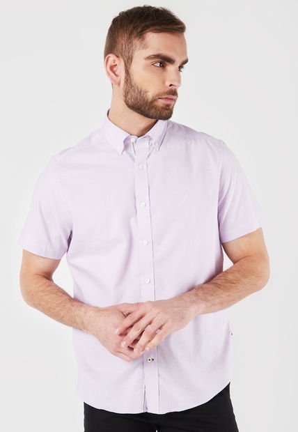 Camisa Lila Nautica Masculino