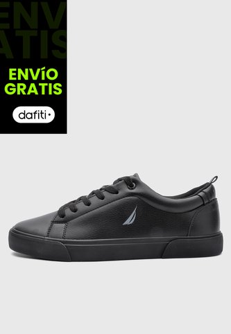 Tenis Casual Nautica Graves Negro Nautica