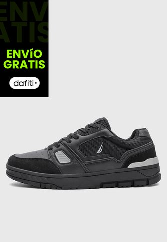 Tenis Lifestyle Nautica Clark Negro Nautica
