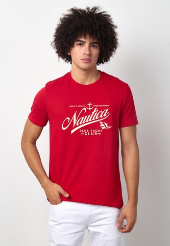 Camiseta NAUTICA Rojo Nautica