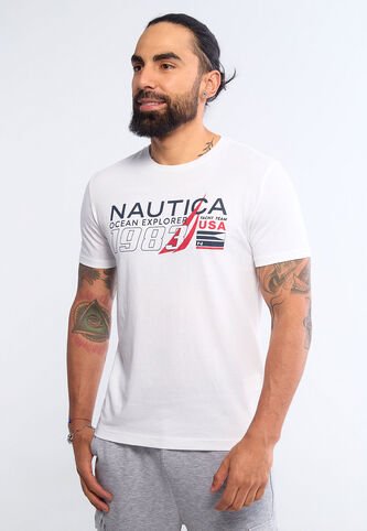Camiseta NAUTICA Blanco Nautica