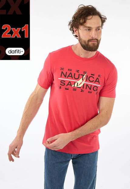 Camiseta NAUTICA Rojo