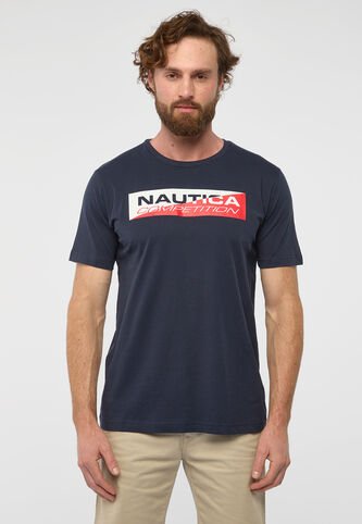 Camiseta NAUTICA Azul Nautica