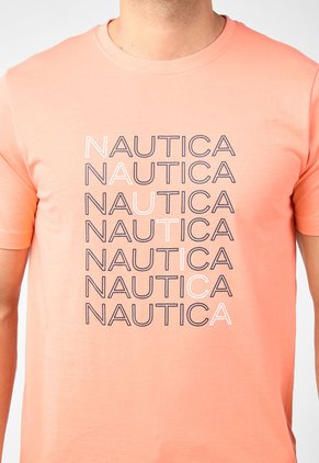 Camiseta NAUTICA Salmón
