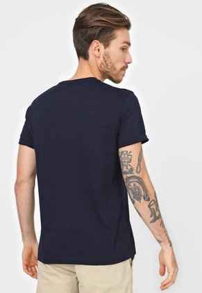 Camiseta Azul-Blanco-Amarillo Nautica