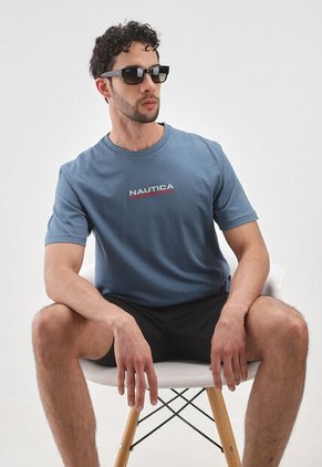 Camiseta NAUTICA Azul Raf
