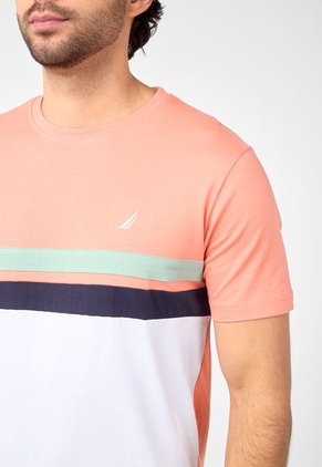 Camiseta NAUTICA Salmón