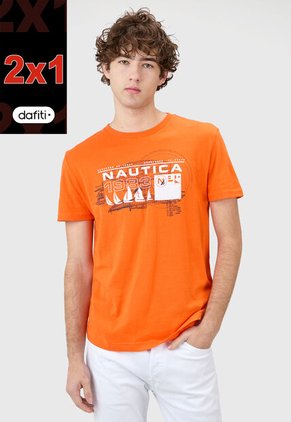Camiseta NAUTICA Naranja