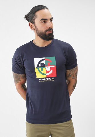 Camiseta NAUTICA Azul Nautica