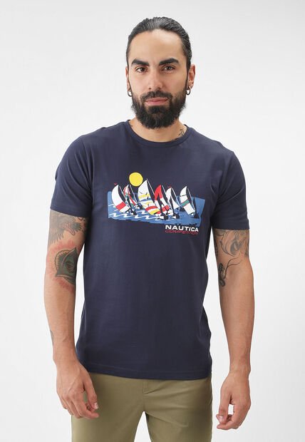 Camiseta NAUTICA Azul