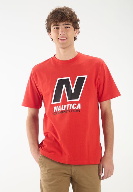 Camiseta NAUTICA Wessix Rojo