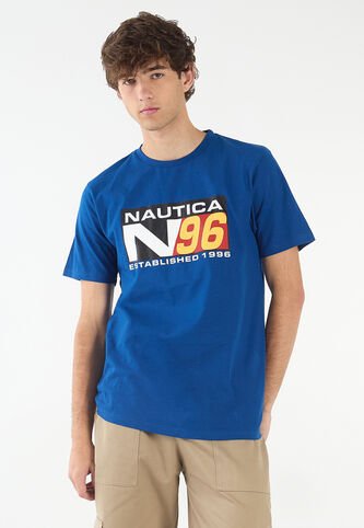 Camiseta NAUTICA Azul Nautica