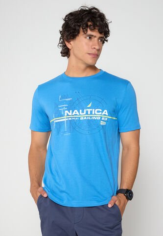 Camiseta NAUTICA Azul Nautica
