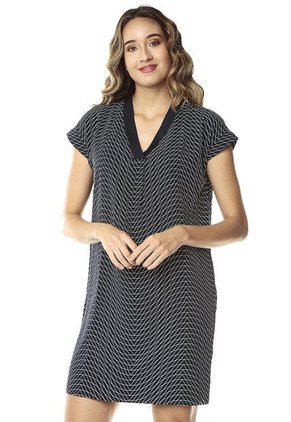 Vestido Azul-Blanco Nautica