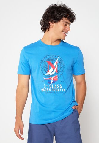 Camiseta NAUTICA Azul Nautica