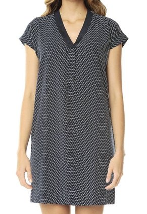 Vestido Azul-Blanco Nautica