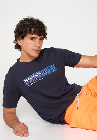 Camiseta NAUTICA Azul Nautica