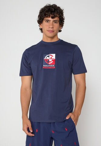 Camiseta NAUTICA Azul Nautica