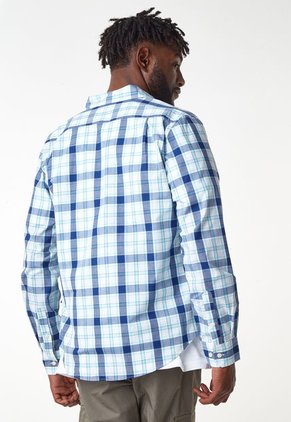 Camisa Blanco-Azul Nautica