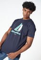 Camiseta Azul-Verde-Blanco Nautica de Nautica