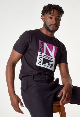 Camiseta NAUTICA Negro Nautica