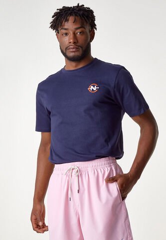 Camiseta NAUTICA Azul Nautica