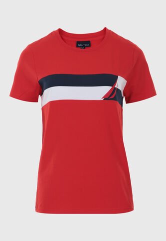 Camiseta NAUTICA Rojo Nautica