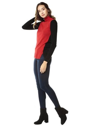 Saco Negro-Rojo Nautica