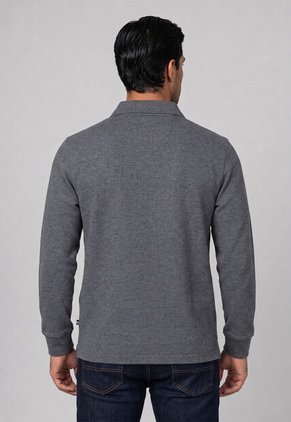 Polo Manga Larga NAUTICA Gris