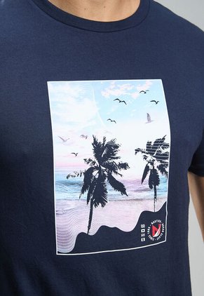 Camiseta NAUTICA Azul