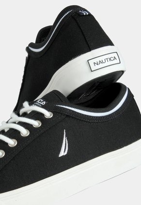 Tenis Lifestyle Negro-Blanco Nautica