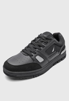 Tenis Lifestyle Nautica Clark Negro