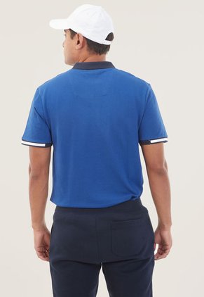 Polo Azul-Blanco Nautica