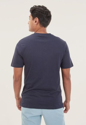 Camiseta Azul Navy-Blanco-Azul Nautica