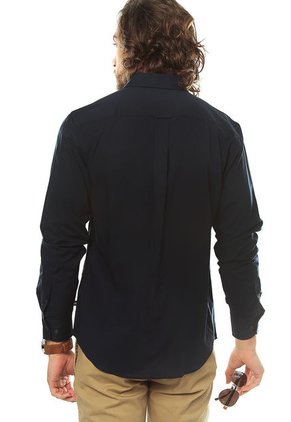 Camisa Azul Navy Nautica