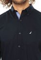 Camisa Azul Navy Nautica de Nautica