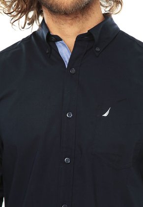 Camisa Azul Navy Nautica