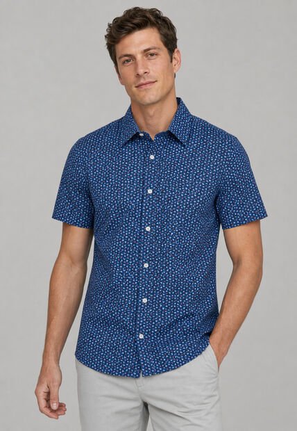 Camisa NAUTICA Azul