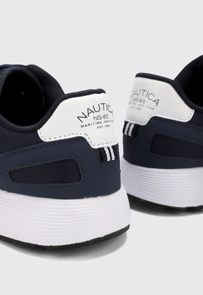 Tenis Lifestyle Azul-Rojo Nautica Aport-2