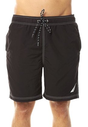 Traje De Baño Negro Nautica.