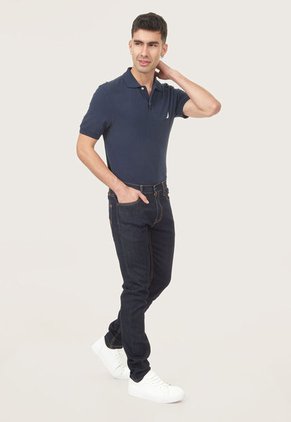 Polo Azul Navy Nautica