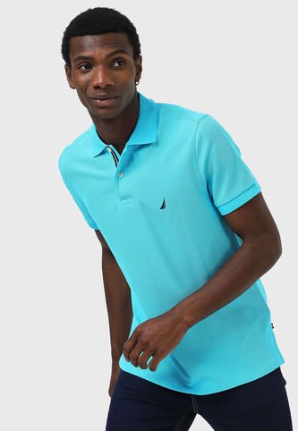 Polo best sale azul celeste