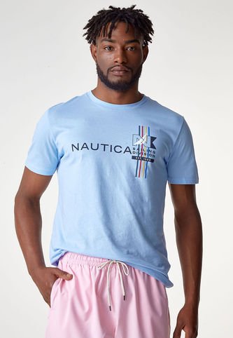 Camiseta NAUTICA Celeste Nautica
