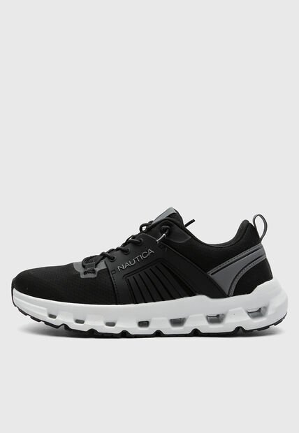 Tenis NAUTICA Metral Negro