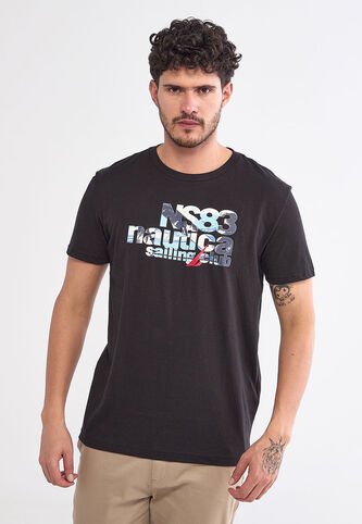 Camiseta NAUTICA Negro Nautica