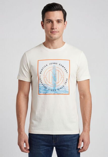 Camisa NAUTICA Marfil