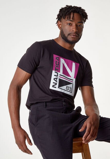 Camiseta NAUTICA Negro