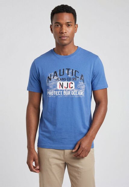 Camisa NAUTICA Azul